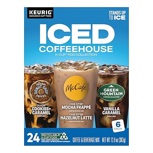 Miniatura 10 de The Original Donut Shop® K-Cup Iced Duos Galletas y Café Caramelo - Compatible con Keurig Brewer - Mediano - 24 / Caja