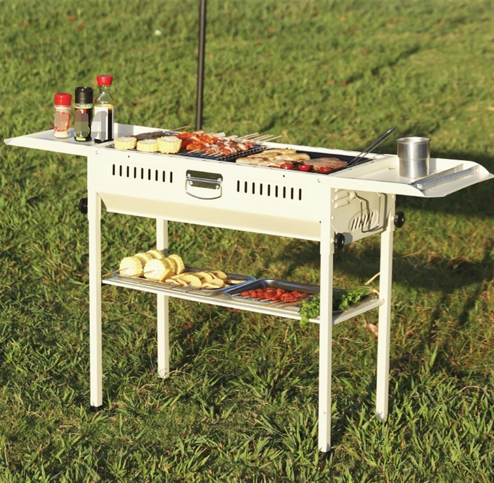 Grille Węglowe Przenośny Grill Grill Węglowy Do Grilla Składany Grill Na Piknik Kempingowy Grill Na Węgiel