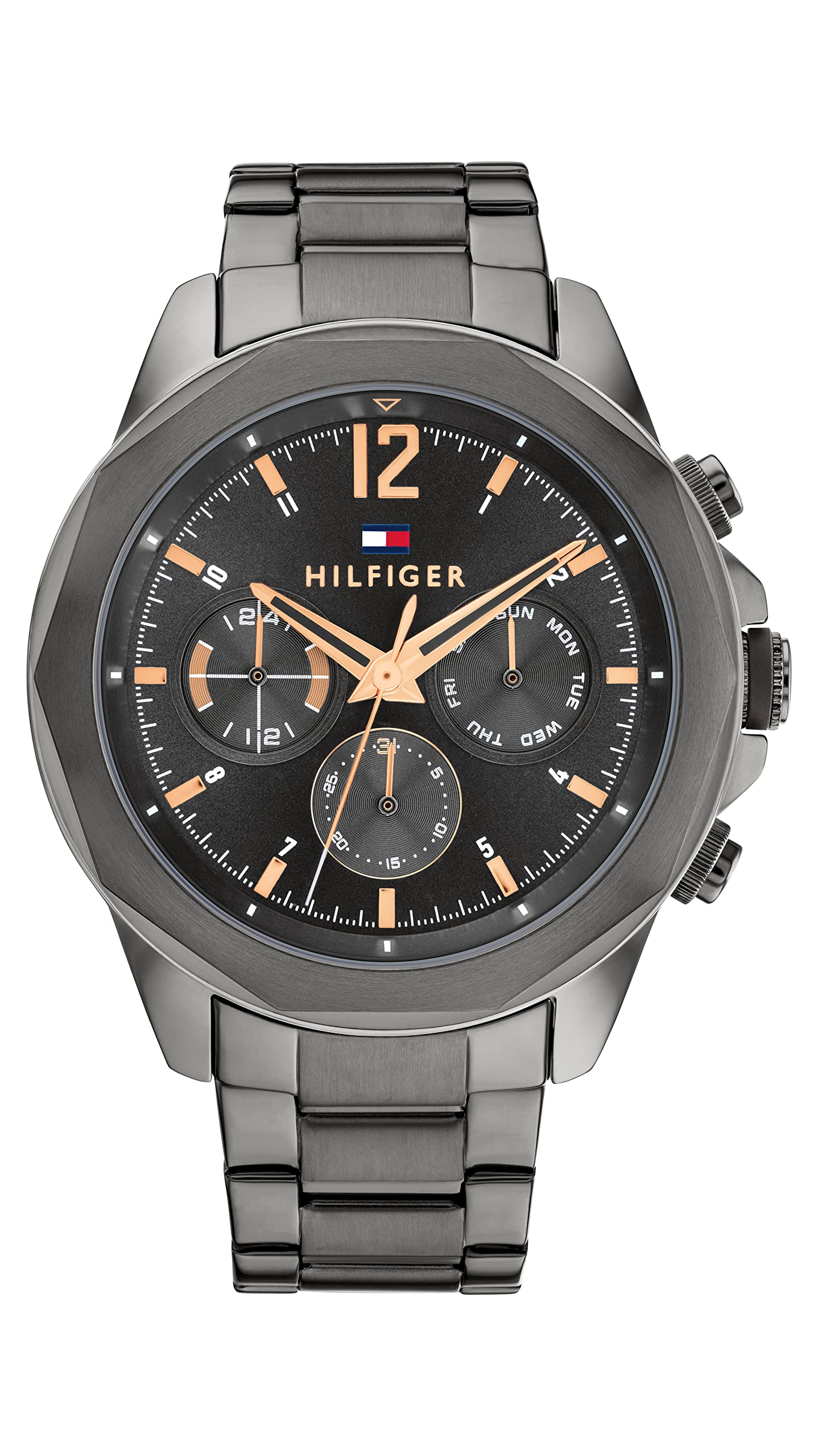Tommy Hilfiger Analog Gray Dial Mens Casual Watch (B0C45ZJ7DW) Amazon Price History, Amazon Price Tracker