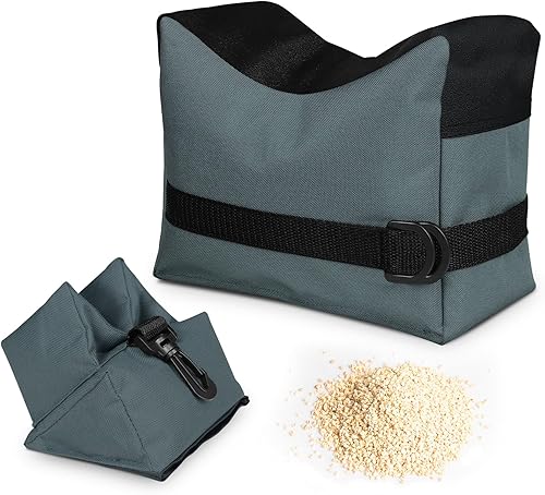 Bolsas de descanso con relleno de dos piezas para deportes de objetivo  Soporte delantero y trasero para tiro de campo