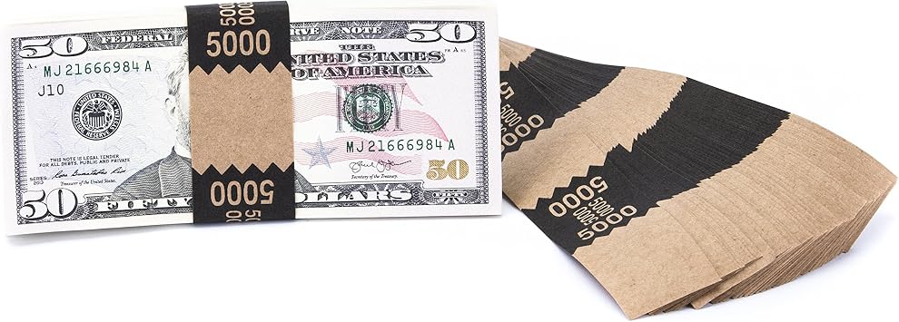 كرافت الطبيعية المنشار-الأسنان $5،000 حزم الفرقة العملة 10000 العصابات