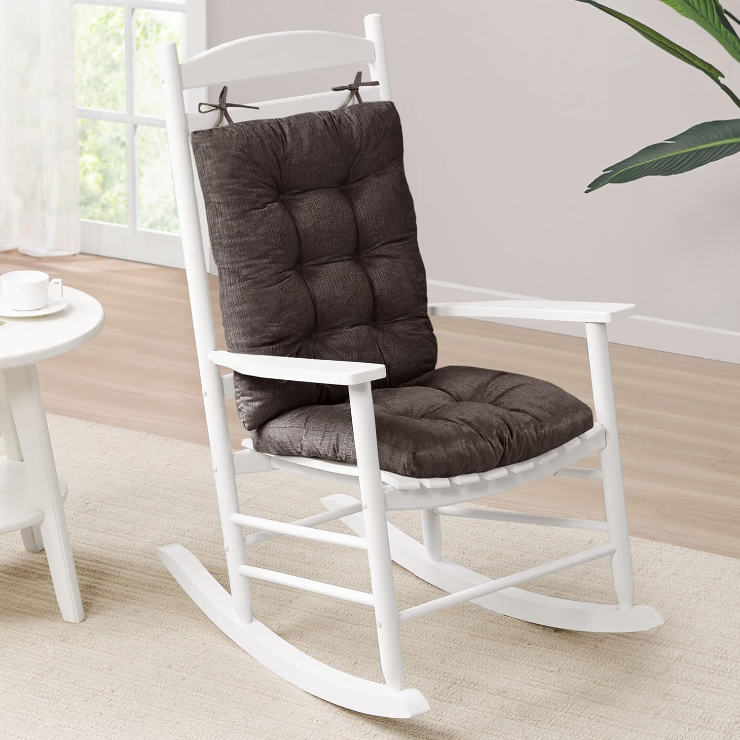 Rocking Chair Cushion, Indoor Outdoor Rocker Cushions Set