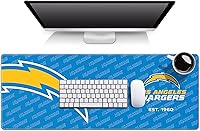 Vista 13 de YouTheFan NFL Logo Series - Almohadilla de escritorio, 31.5 x 12 pulgadas