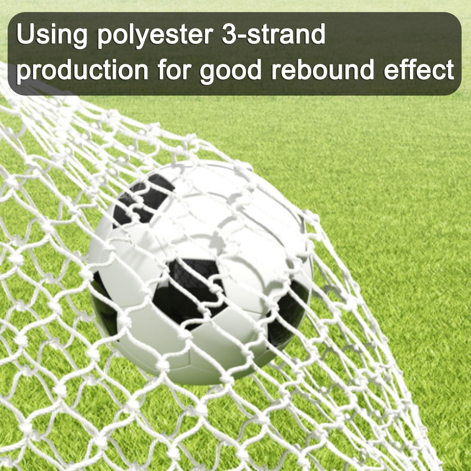 Porterías de fútbol Portería de fútbol Plegable, Equipo de Entrenamiento para jóvenes, con Bolsa de Transporte portátil, para Interiores y Exteriores.