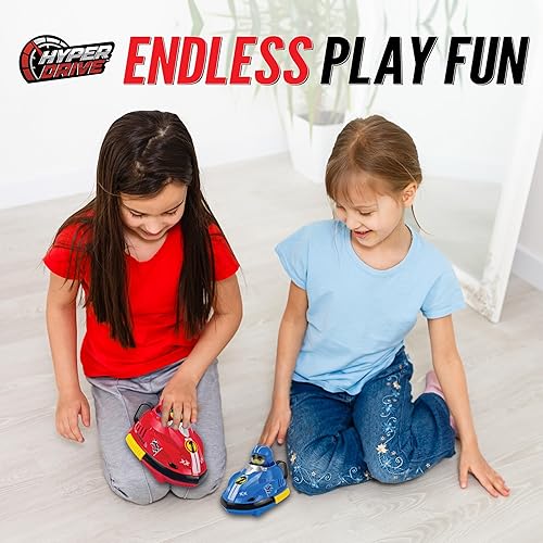 Miniatura 8 de Hyper Drive - Juego de carreras de autos a control remoto - Coches RC de 2.4 GHz con acción de choque, luces, sonidos y batería recargable, juguete