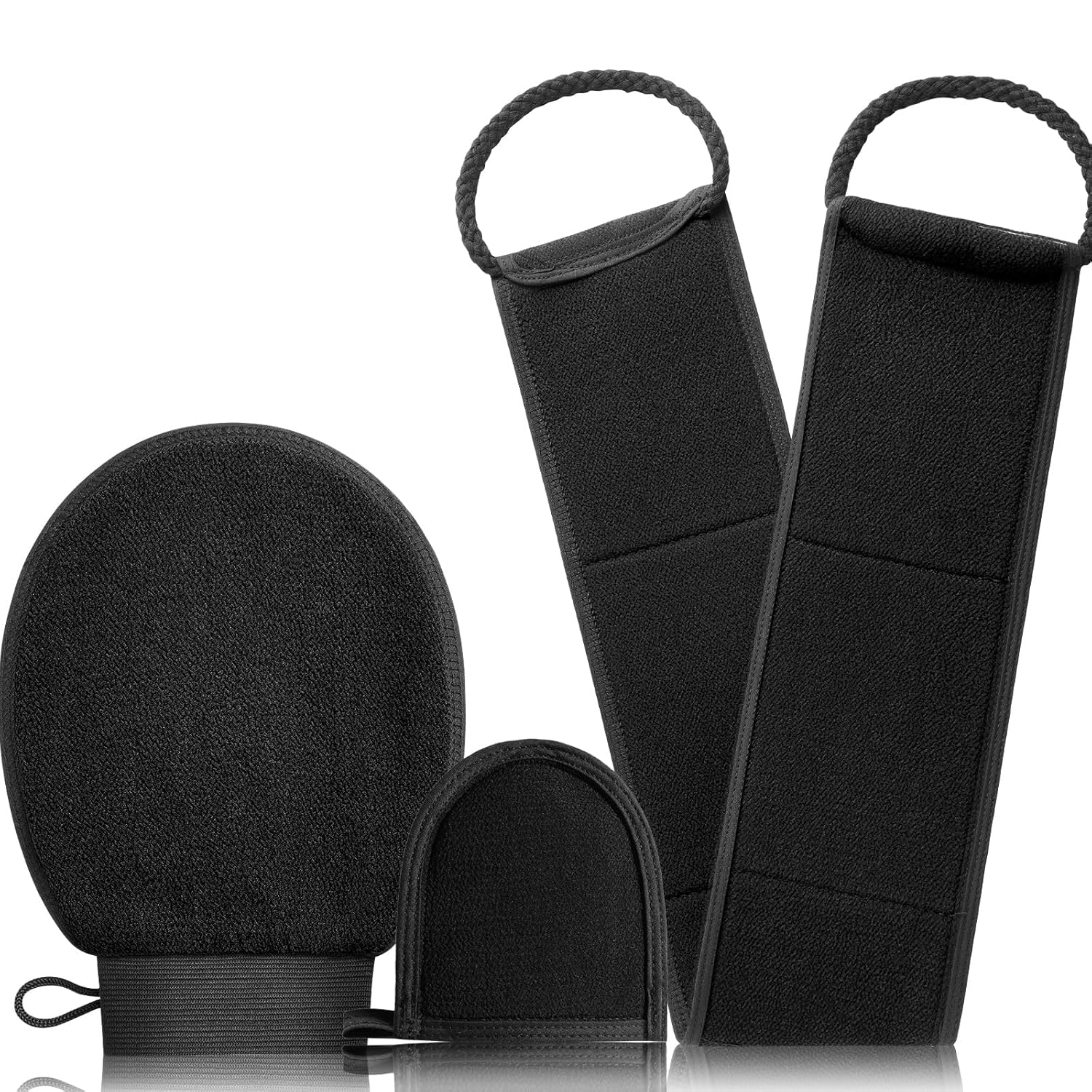 𝟯 𝗜𝗡 𝟭 Exfoliating Body Scrubber Exfoliator 𝗡𝗼 𝗡𝗲𝗲𝗱 𝗔𝘀𝗸