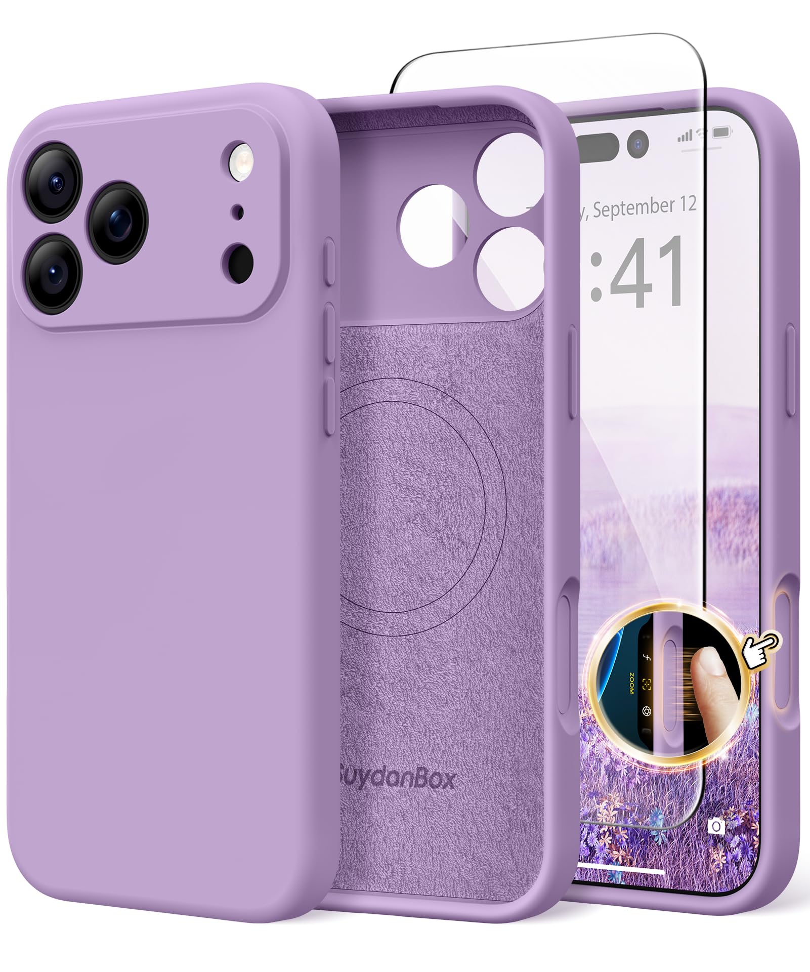 Magnetic for iPhone 18 Pro Case/iPhone 17 Pro Case Silicone