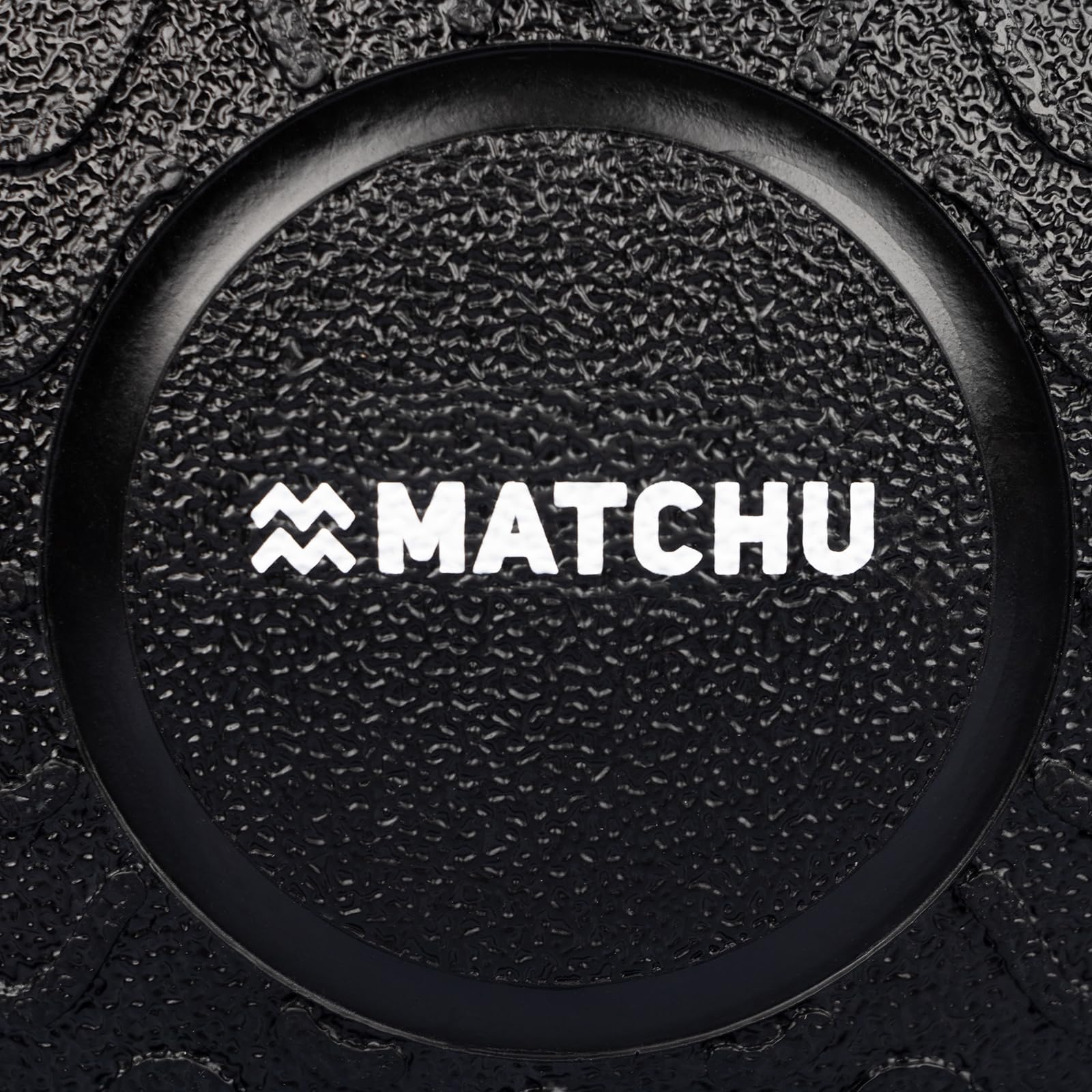 Matchu Sports | Kettlebell | 4, 8 o 12 KG | Gomma di alta qualità | Indistruttibile | 27x20 CM | Nero