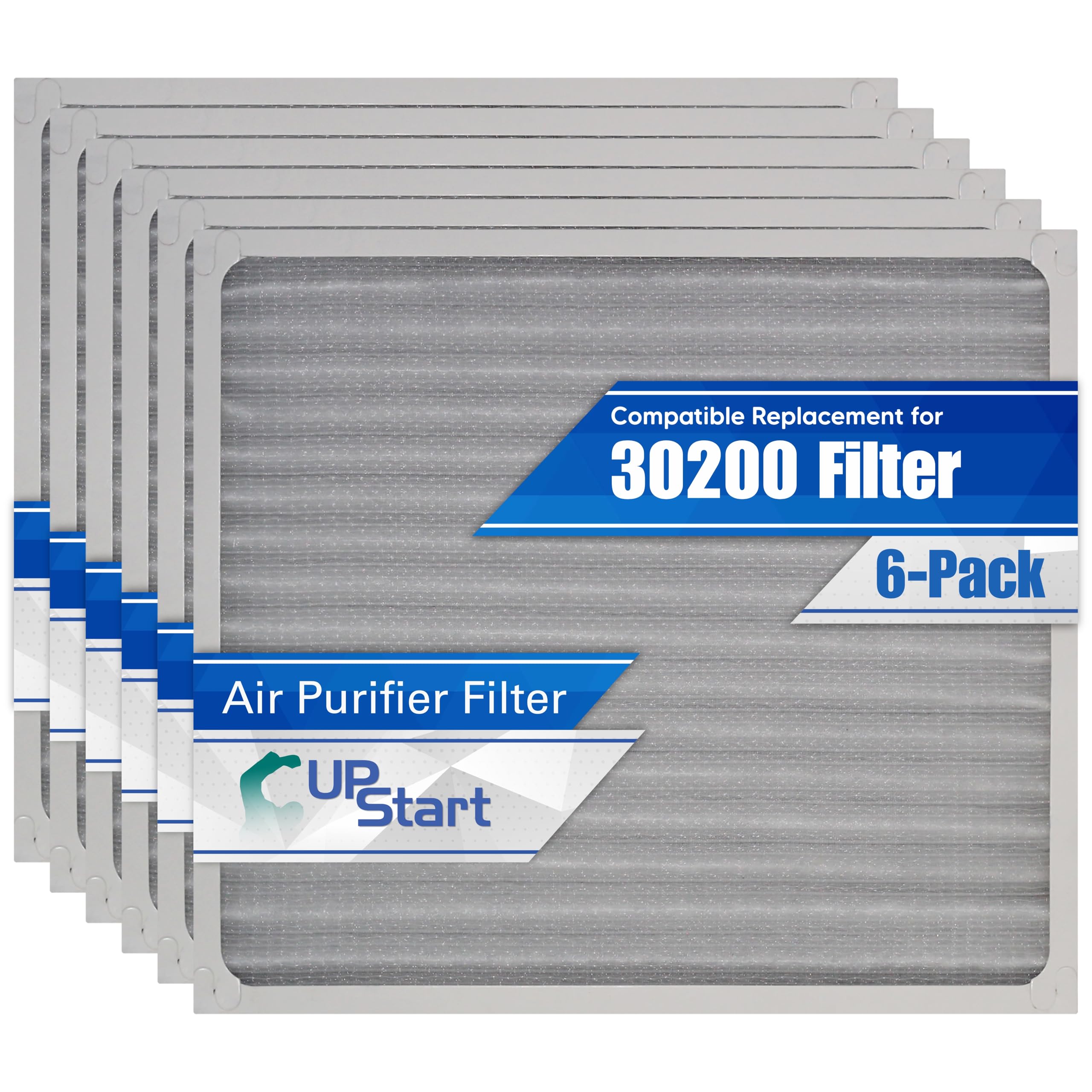 6-Pack 30930 HEPA Filter Replacement for Hunter 30200 Filter - Compatible with Hunter 30200 Air Purifier Filters HEPAtech Fan Model