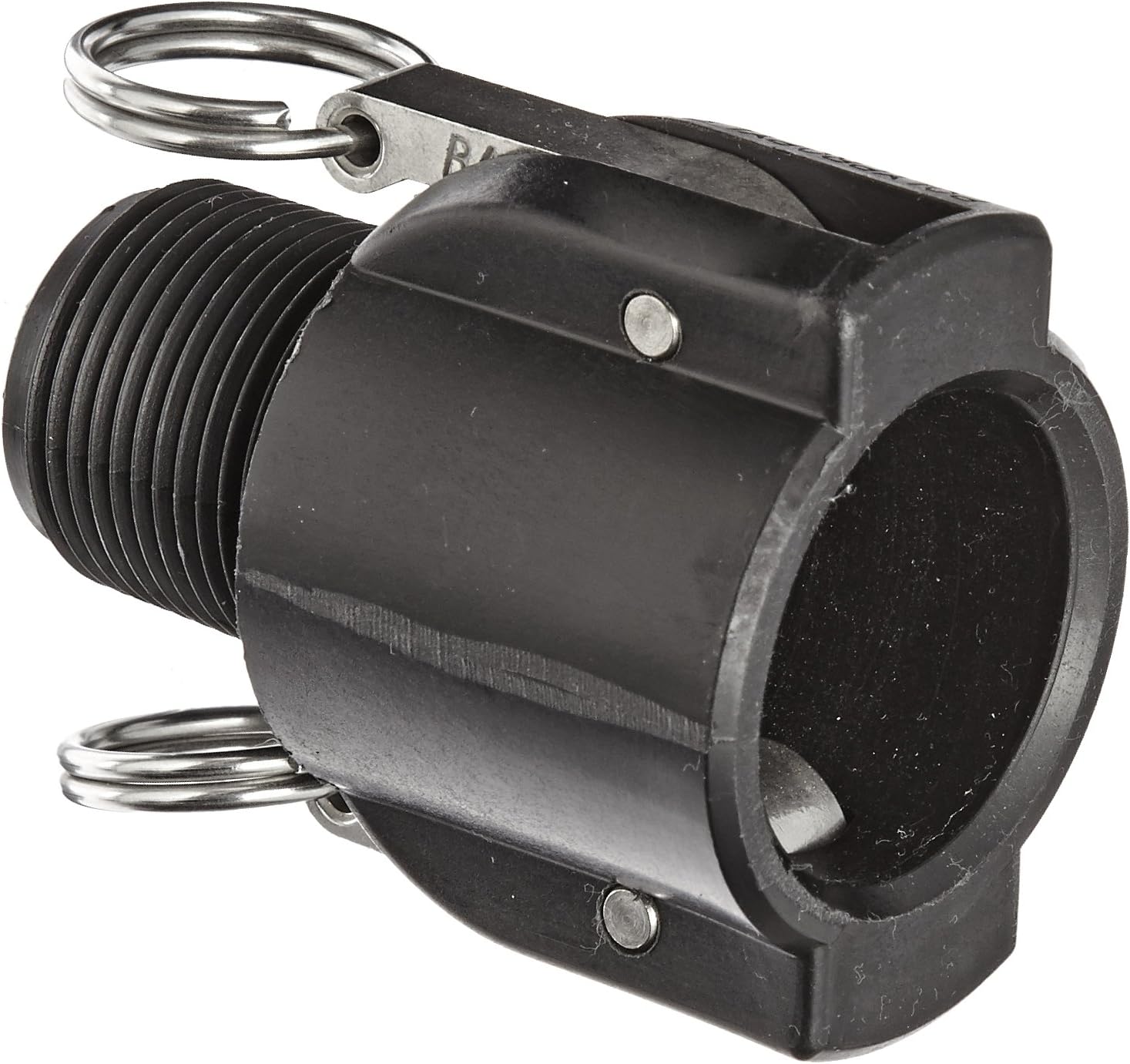 Banjo 100B Polypropylene Cam & Groove Fitting, 1" Female Coupler x NPT Male