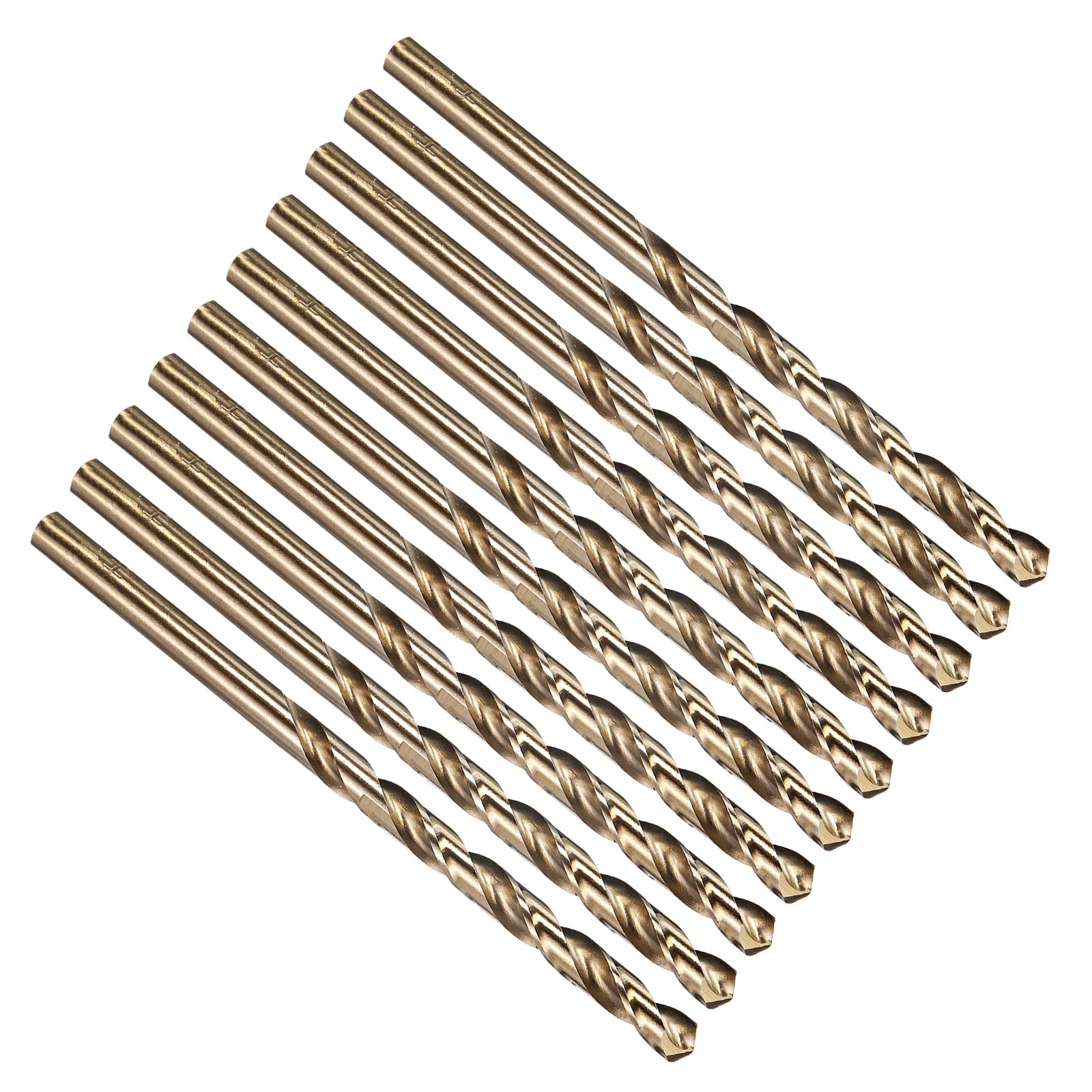 PATIKIL 4.6mm Drill Bit #14 4341 High-Speed Steel for Thin Metal 10 Pack — image 1