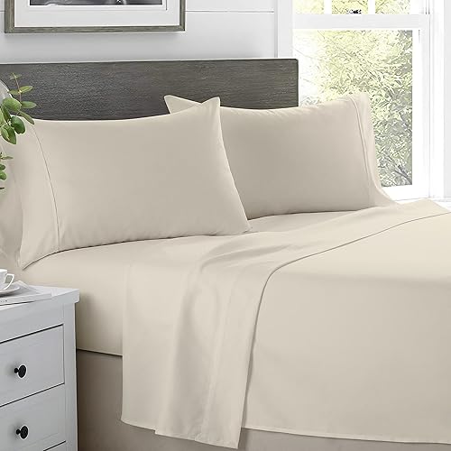 Miniatura 8 de Sábanas divididas de tamaño King para cama ajustable, juego de 5 piezas 100% algodón egipcio, tamaño King dividido, sábanas de lujo de 600 hilos,