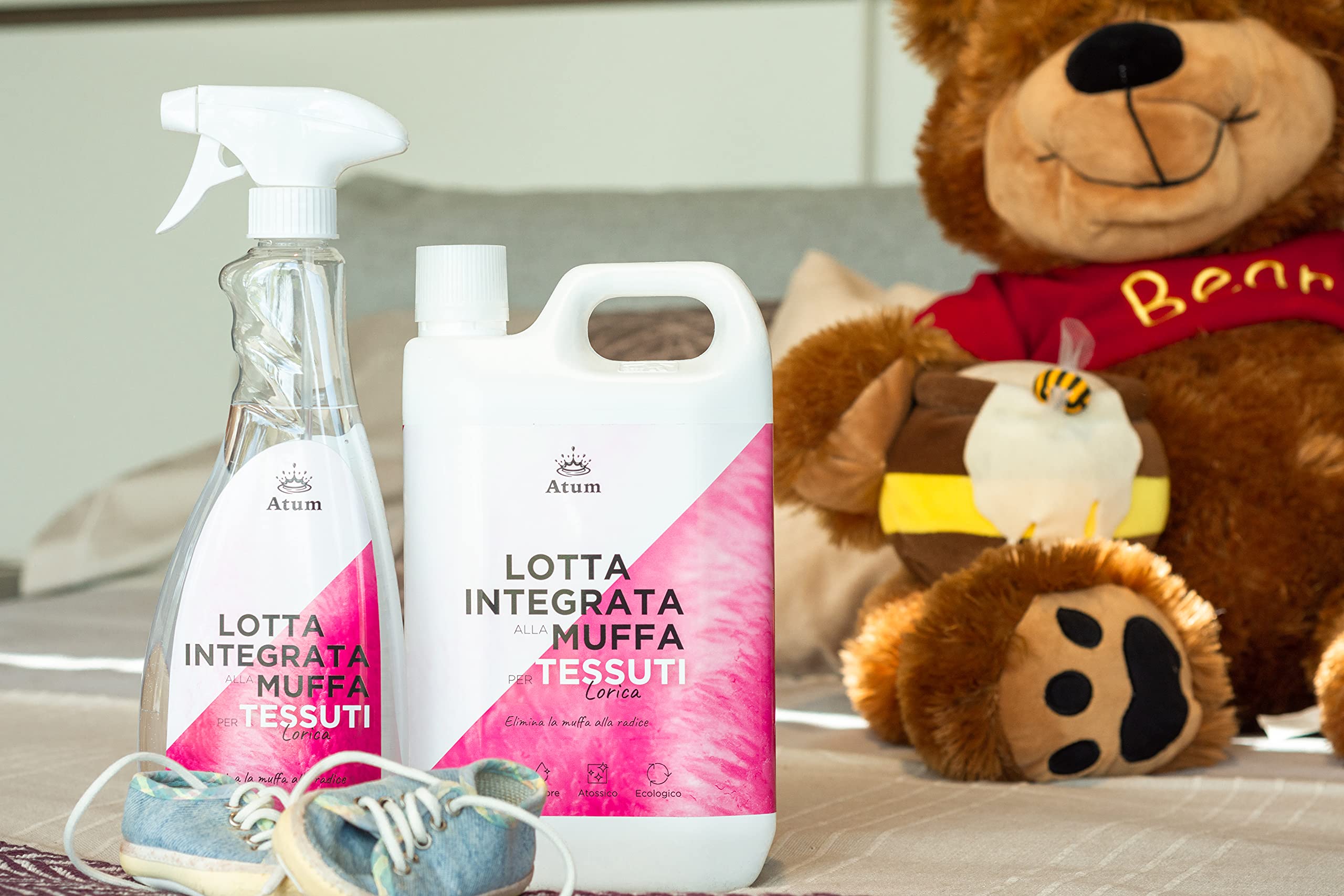 Lorica - Antimoho ecológico para tejidos, ropa, tapicerías (2 L)