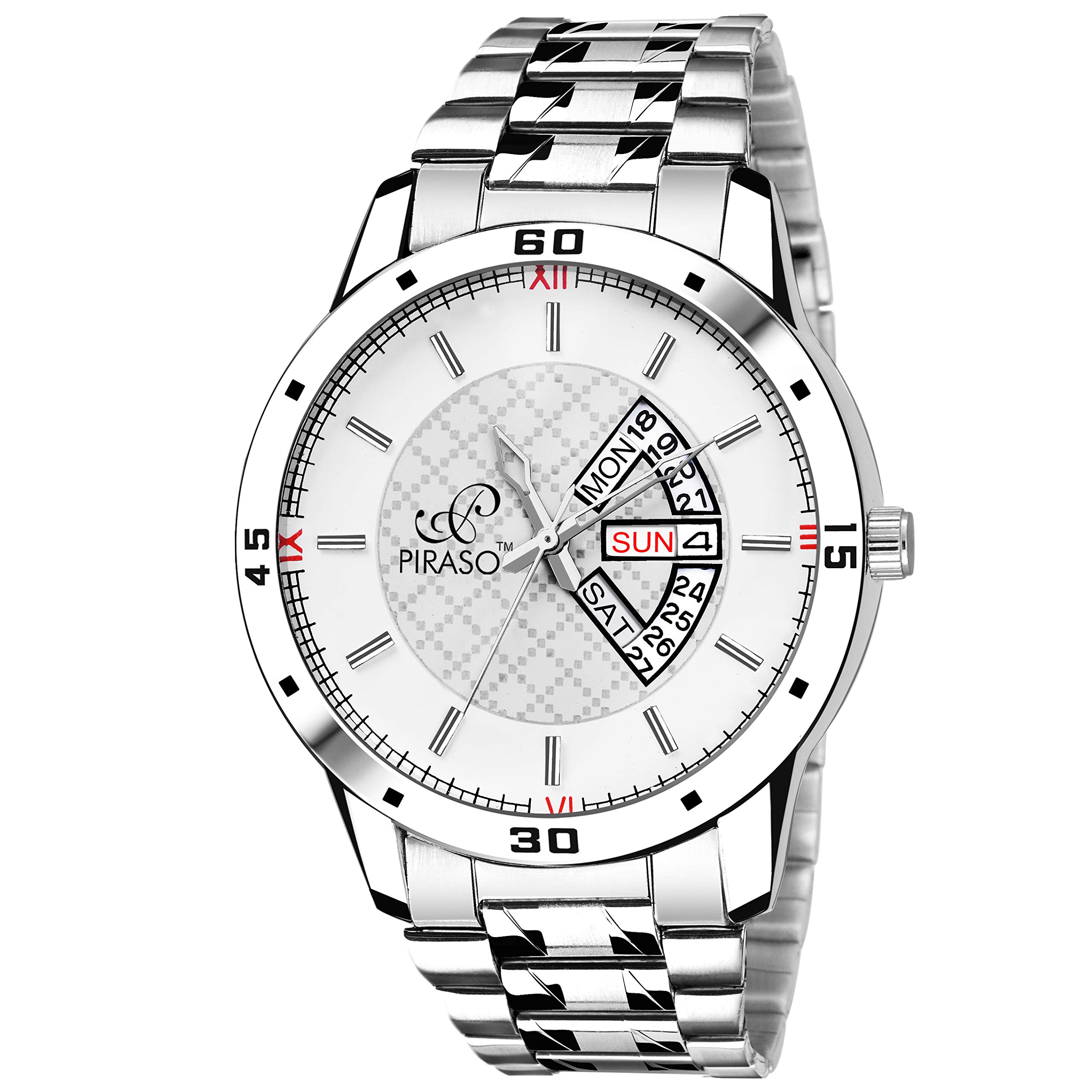 PIRASO Analog Day and Date Watch for - Men (B07GT7ZZHR) Amazon Price History, Amazon Price Tracker