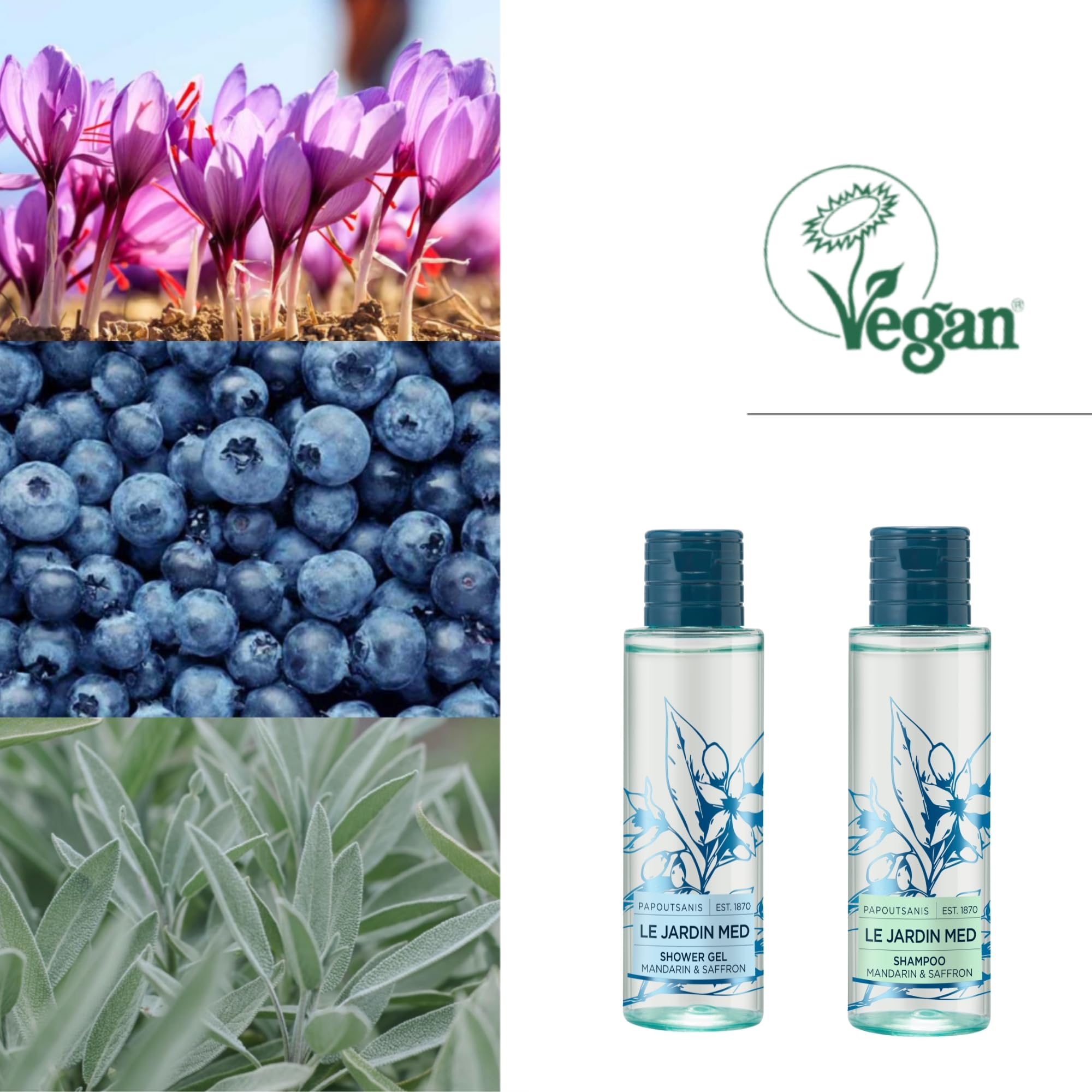 Flexi Amenities Kit Cortesia B&B e Hotel Le Jardin Med Premium - Kit completo Shampoo Bagnoschiuma Saponetta