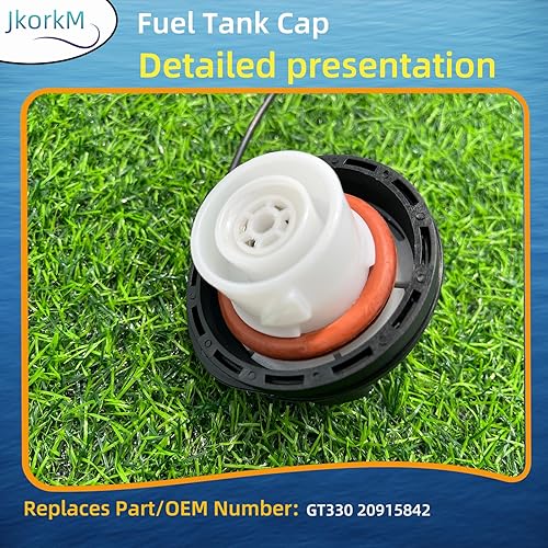 Miniatura 7 de Tapa de gasolina, tapa de combustible de repuesto GT330, 20915842 compatible con Chevy GMC Cadillac Saturn - Avalanche Silverado Suburban Tahoe
