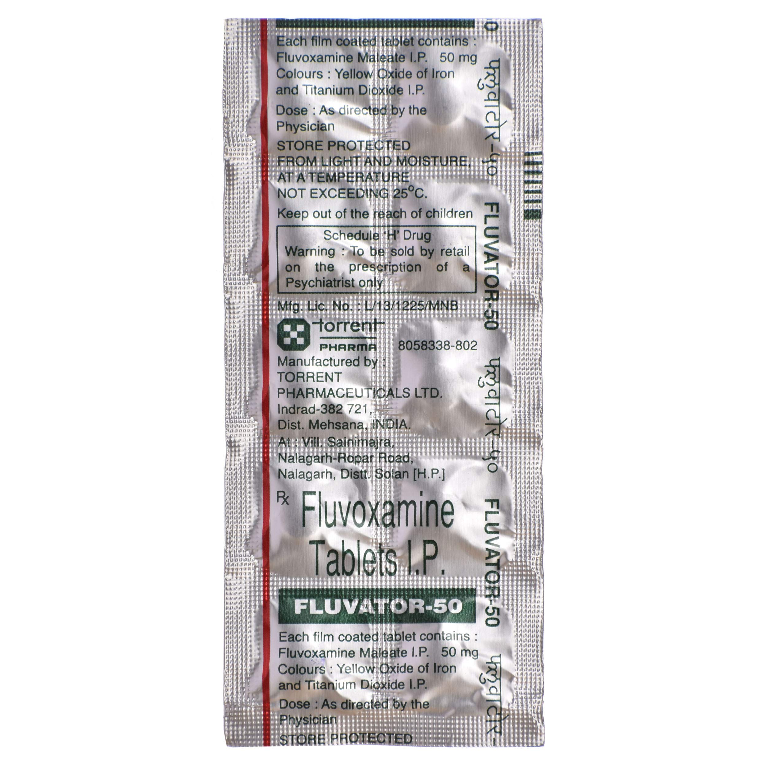 Fluvator- 50 - Strip of 10 Tablets