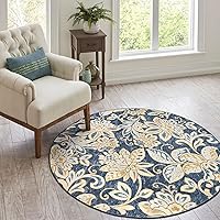 Vista 103 de Vintage Bohemian Entry Rug, 2x3 Small Entryway Rug Boho Kitchen Rugs Non-Slip Washable Indoor Door Mat, Distressed Floral Soft Accent Throw Rugs for