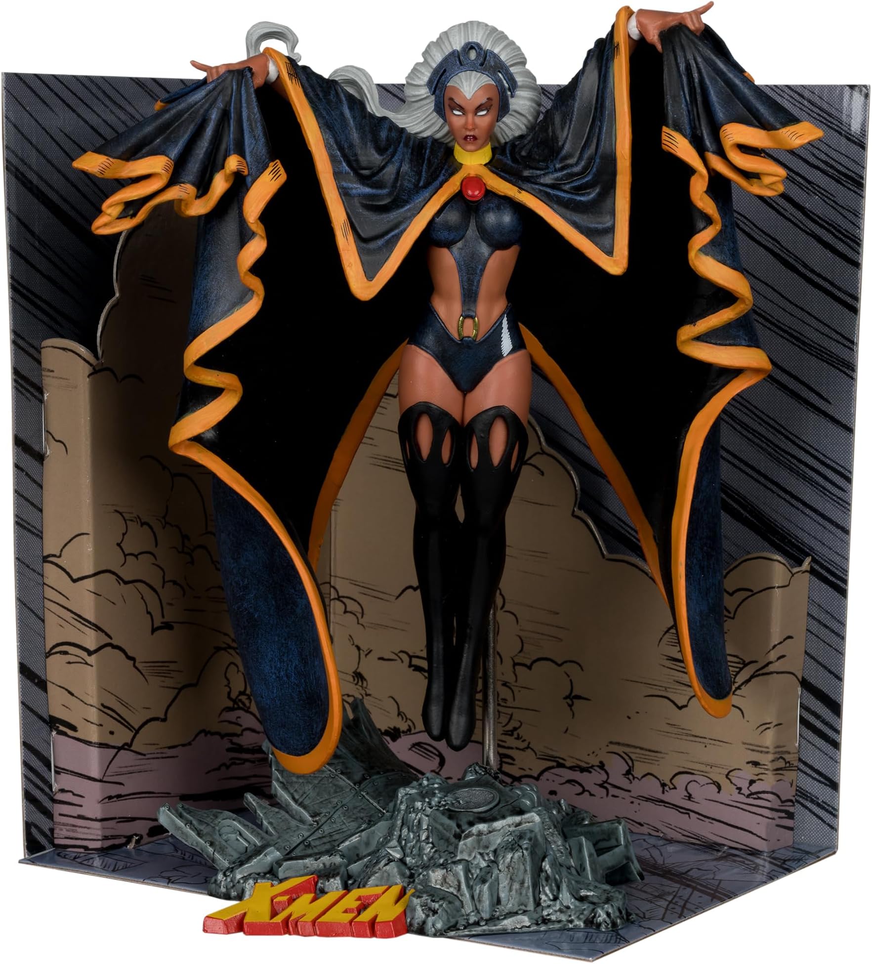 Marvel Storm 1:10th Scale Collectible with Scene (Marvel Tales Featuring Spider-Man and The X-Men #236)