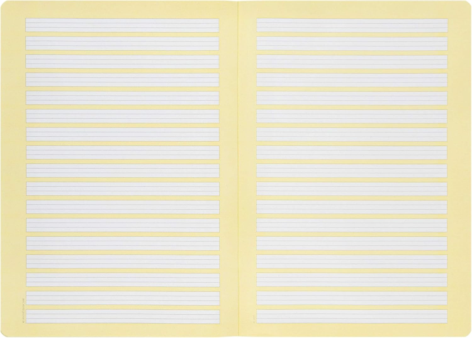 Landre A4 Recycled Exercise Book 16 Pages Lined Line Style 2 Pack of 10