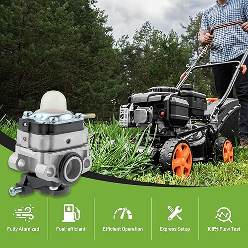 Miniatura 2 de 753-06220 753-06220A Kit de carburador para Troy-Bilt MTD Cub Cadet TB525ES TB575EC recortadora de cuerdas BC509 SS418 41ADZ52C766 41ADZ52C966