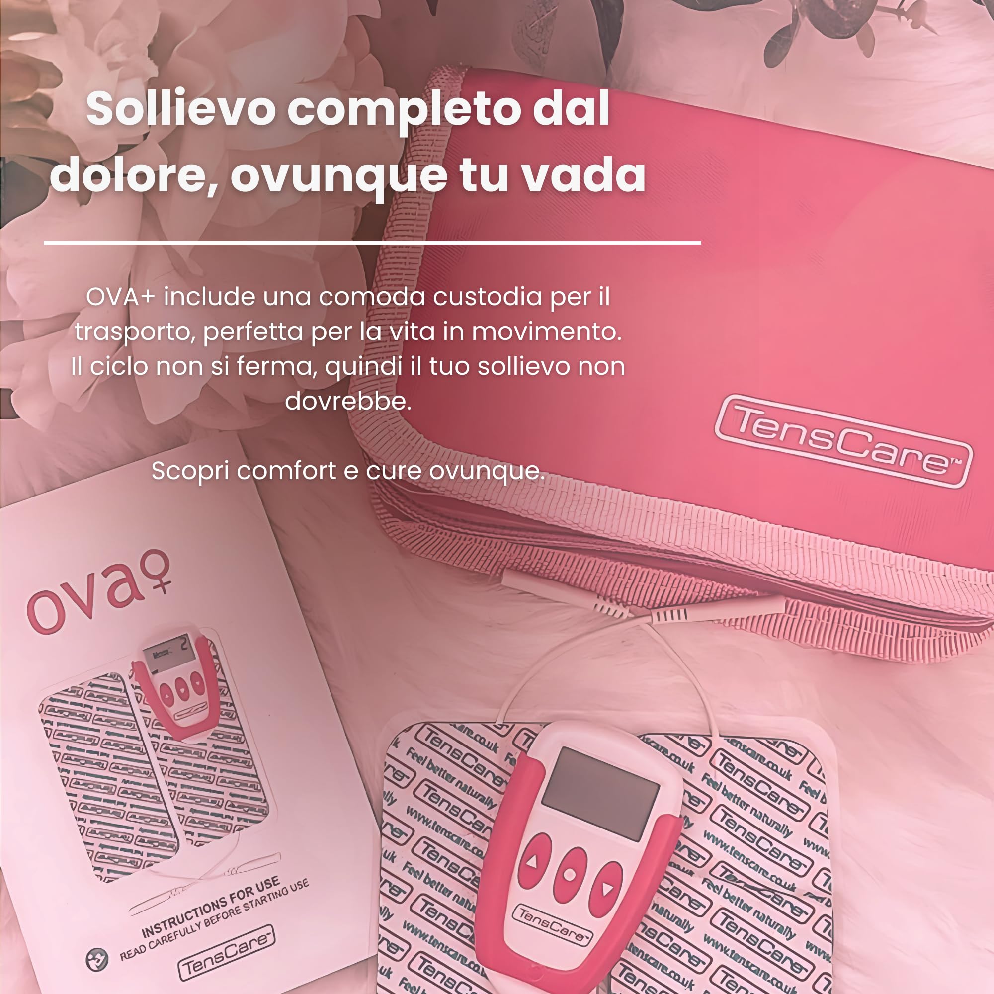 TensCare OVA+ - sollevievo dai dolori mestruali