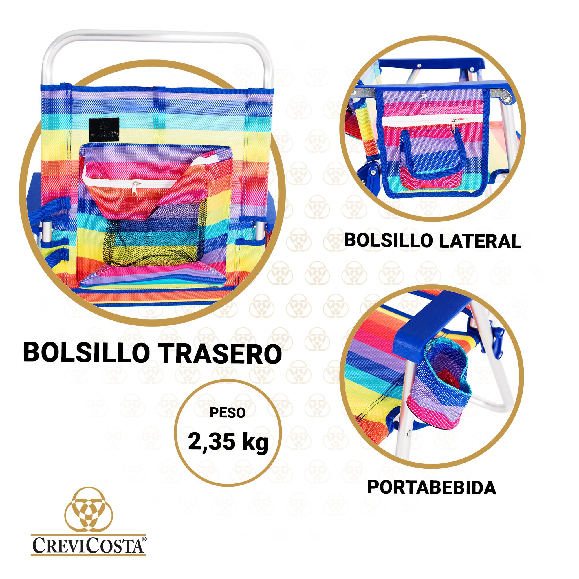CREVICOSTA QUALITY MARK MARCAS DE CALIDAD - AZAHAR 28082 - Lote de 2 Sillas AZAHAR 28082 (Orgullo)