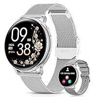 AIMIUVEI Smartwatch Donna, 1,27” HD Orologio Smartwatch con Chiamate