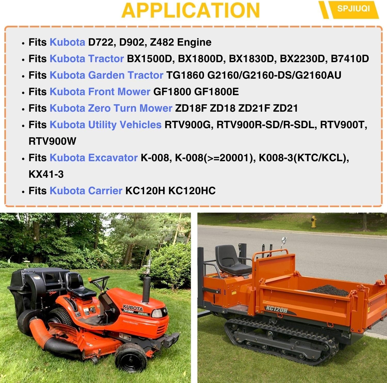 12V Fuel Shut Off Stop Solenoid SA-4899-12 16851-57723 1756ES-12SUL5B1S5 Fits Kubota D722 D902 Z482 Engine