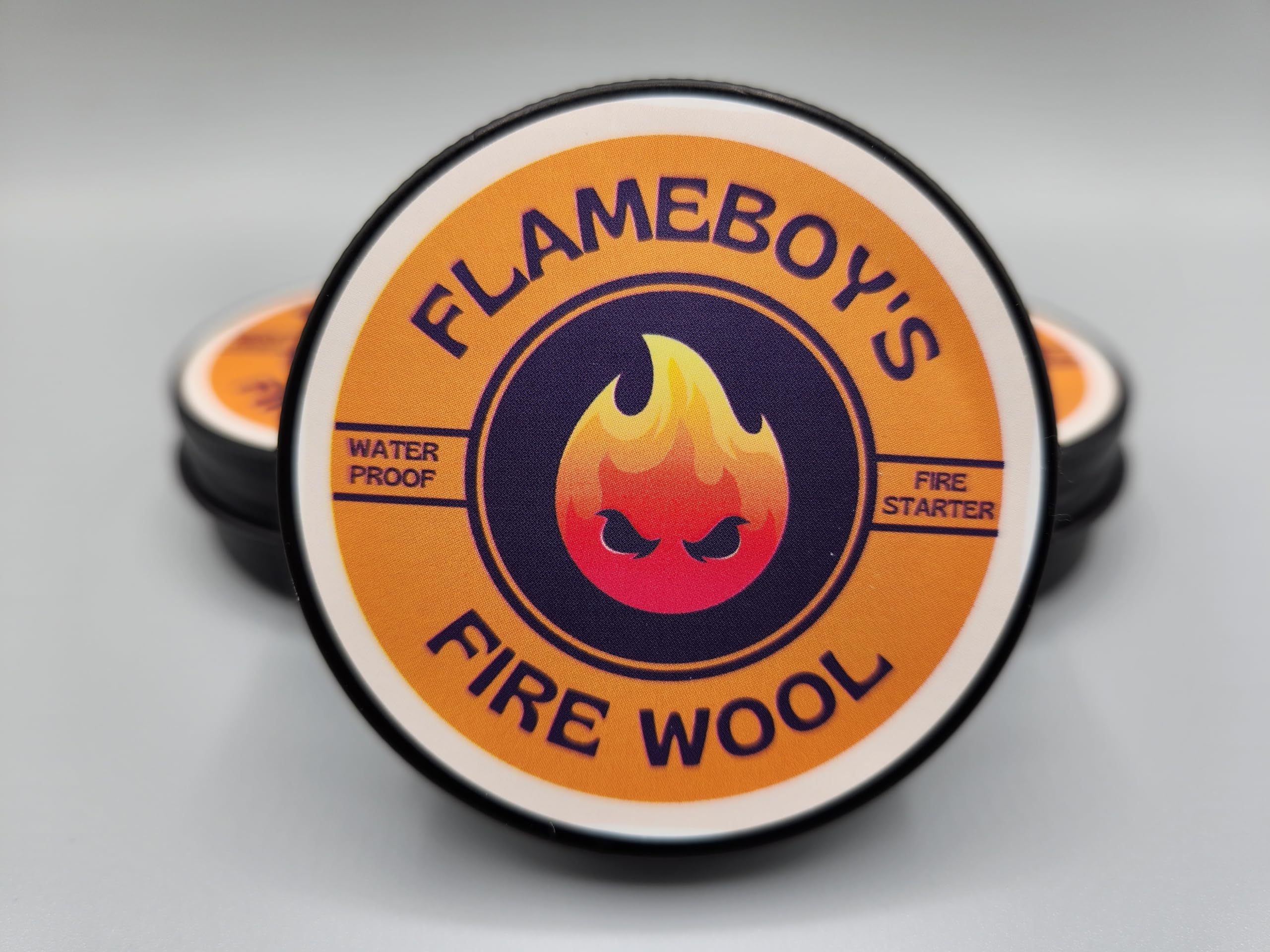 Generic FLAMEBOY'S FIRE Wool Sticky FIRE Starter - 2OZ, brown