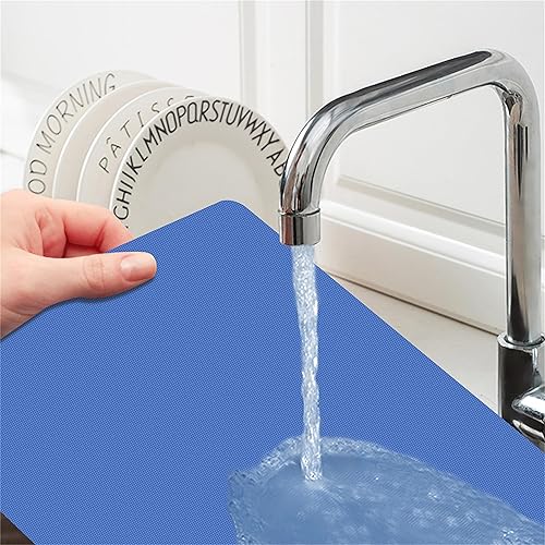 Miniatura 6 de WK - Juego de 3 tablas de cortar de plástico para cocina, tablas de cortar flexibles, antideslizantes, aptas para lavavajillas, sin BPA, varios