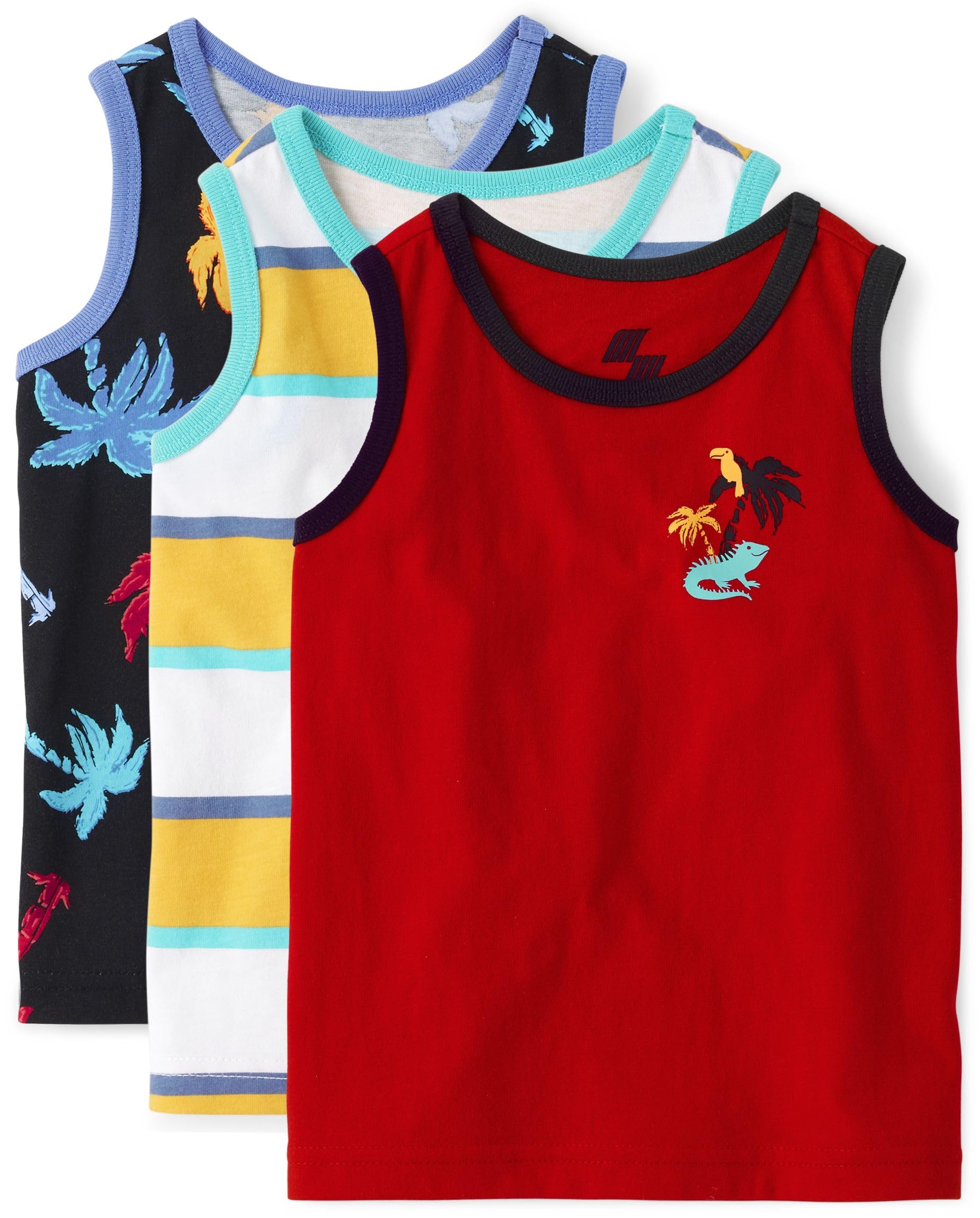 The Children's Place Boys and Toddler Assorted Sleeveless Tank Tops