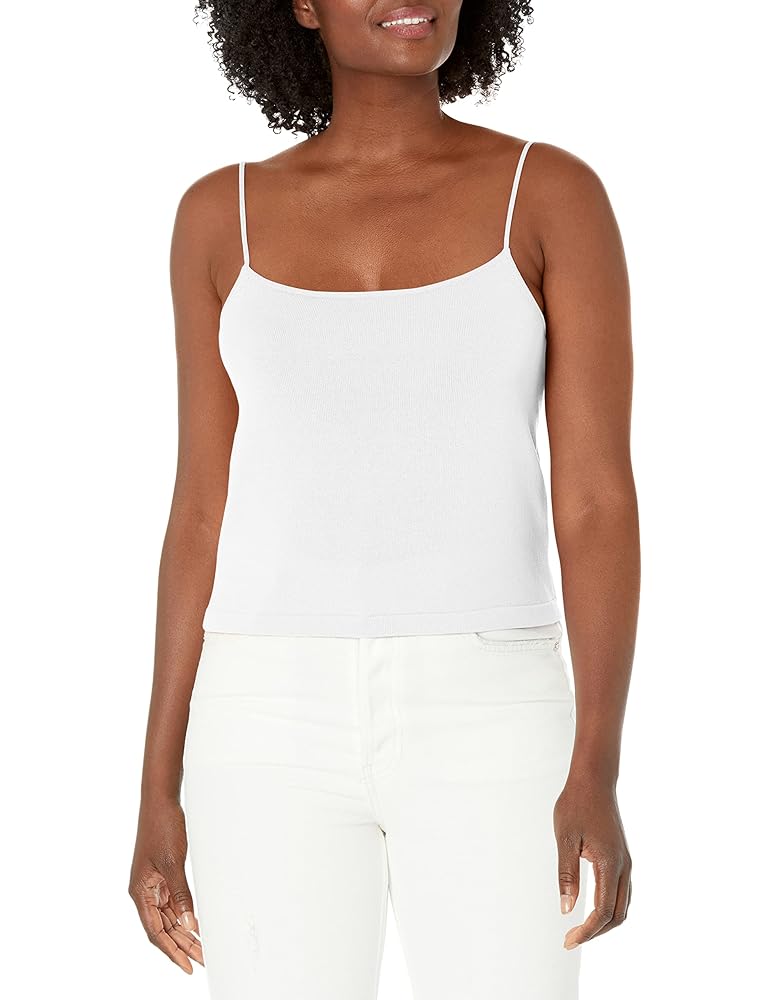 Amazon.com: Vince Womens Spaghetti Strap Tank, Optic White