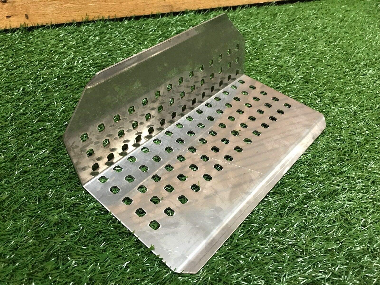 Steel Pizza Oven Fire Guard, Heat Deflector and Log Shield for Pizza