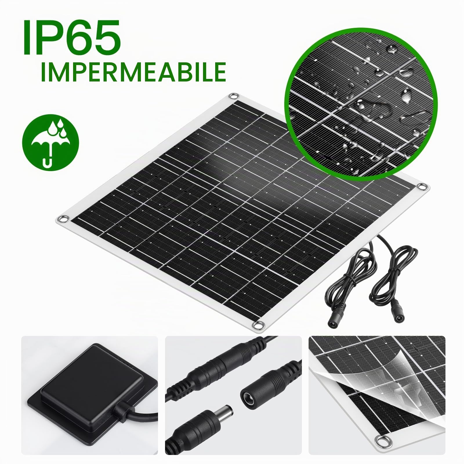 Ventilatore a energia solare, 15 W, con due ventole impermeabili IP67, per piccoli pollai, serre, capannoni, case per animali domestici, aria di aspirazione o di scarico