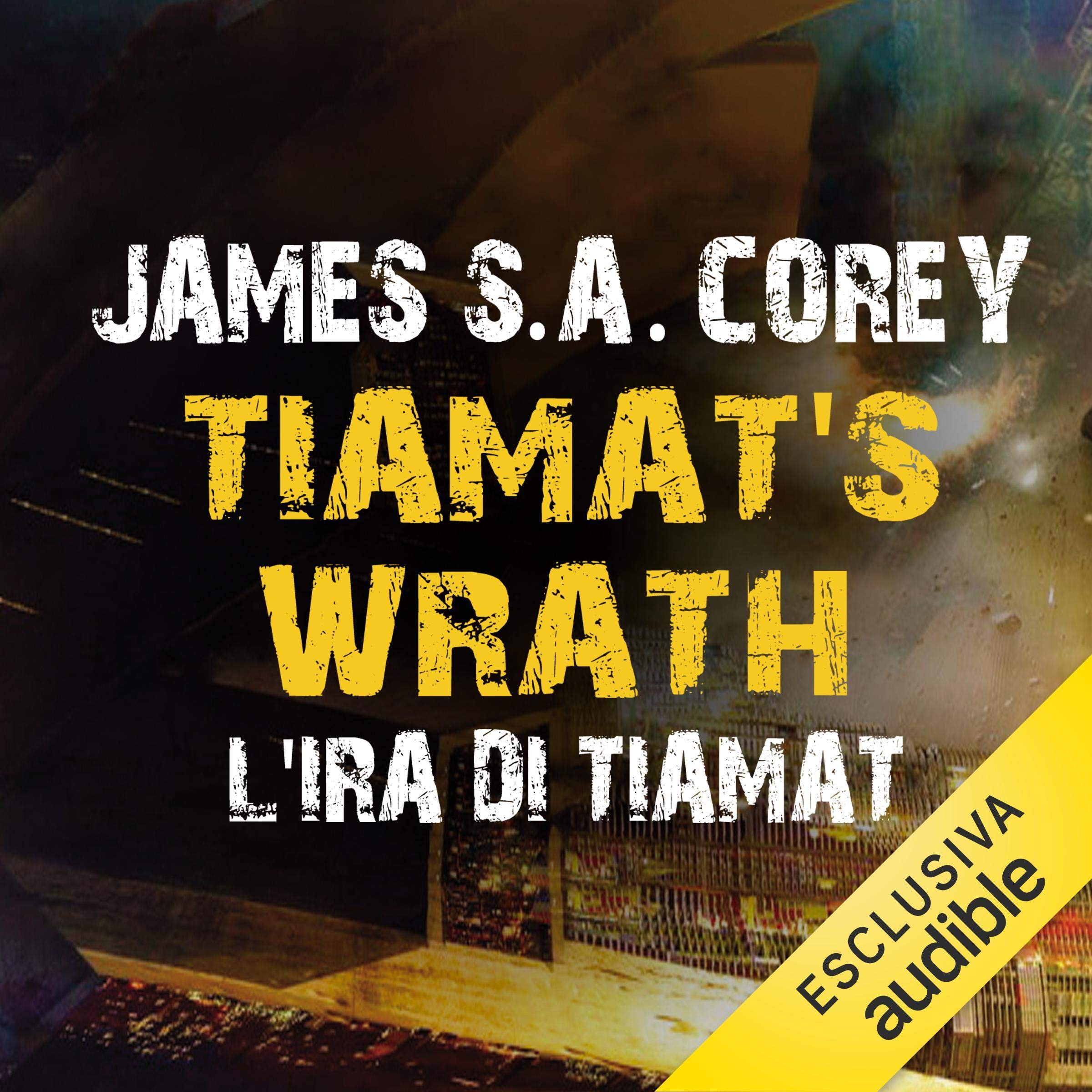Cover art for Tiamat's Wrath. L'ira di Tiamat