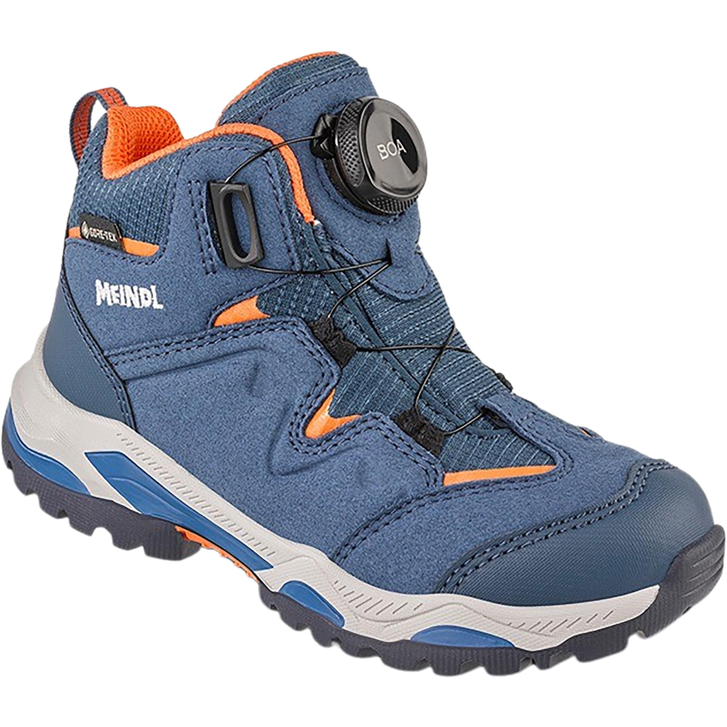 Meindl Java Junior GTX/Boa® Navy / Anthracite, Navy Orange, 2.5 UK Child