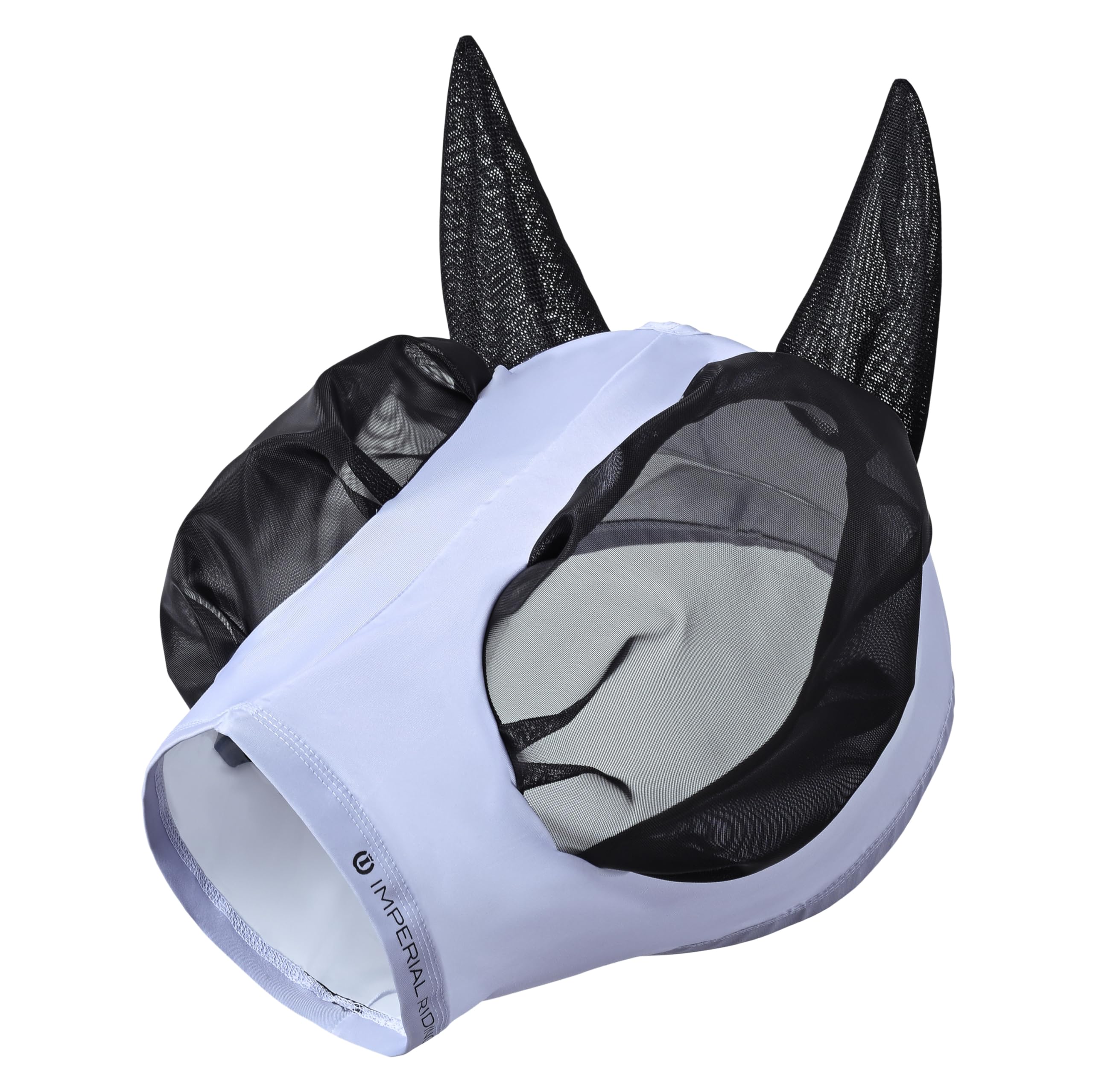 Imperial Riding Trail Ride Basic Fly Mask Elastic Insect Protection Lilac Cob