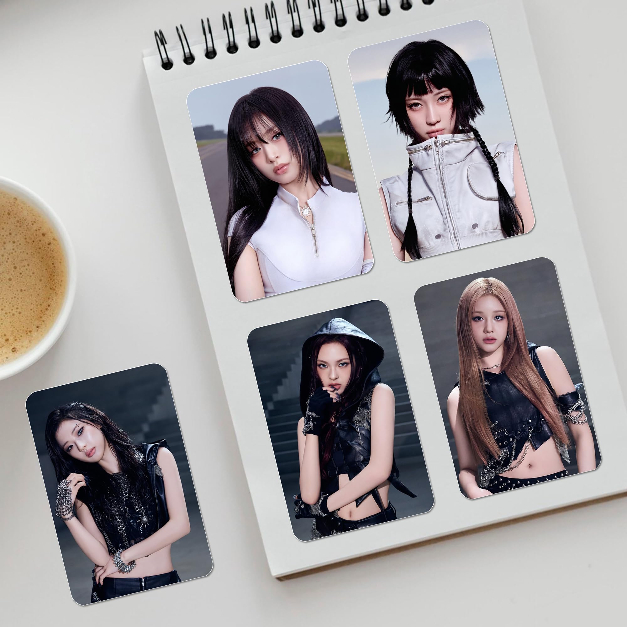 Baby Monster "We go up" Album" Glossy Laminated Photo Cards (Set of 14+2 Freebies)