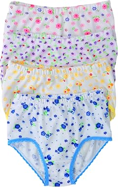 ToBeInStyle Girls Pack of 4 Cotton Panties