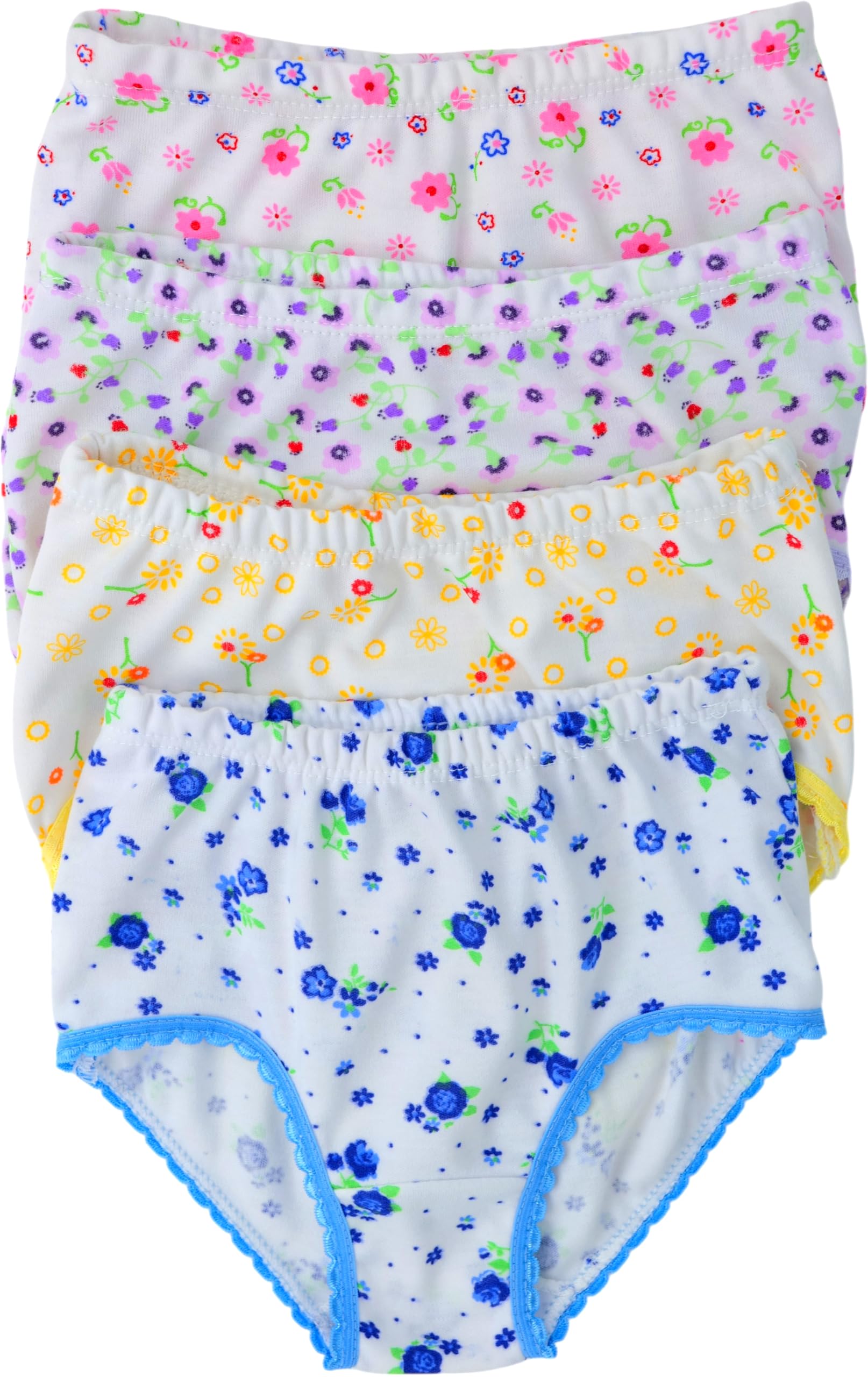 ToBeInStyle Girls Pack of 4 Cotton Panties