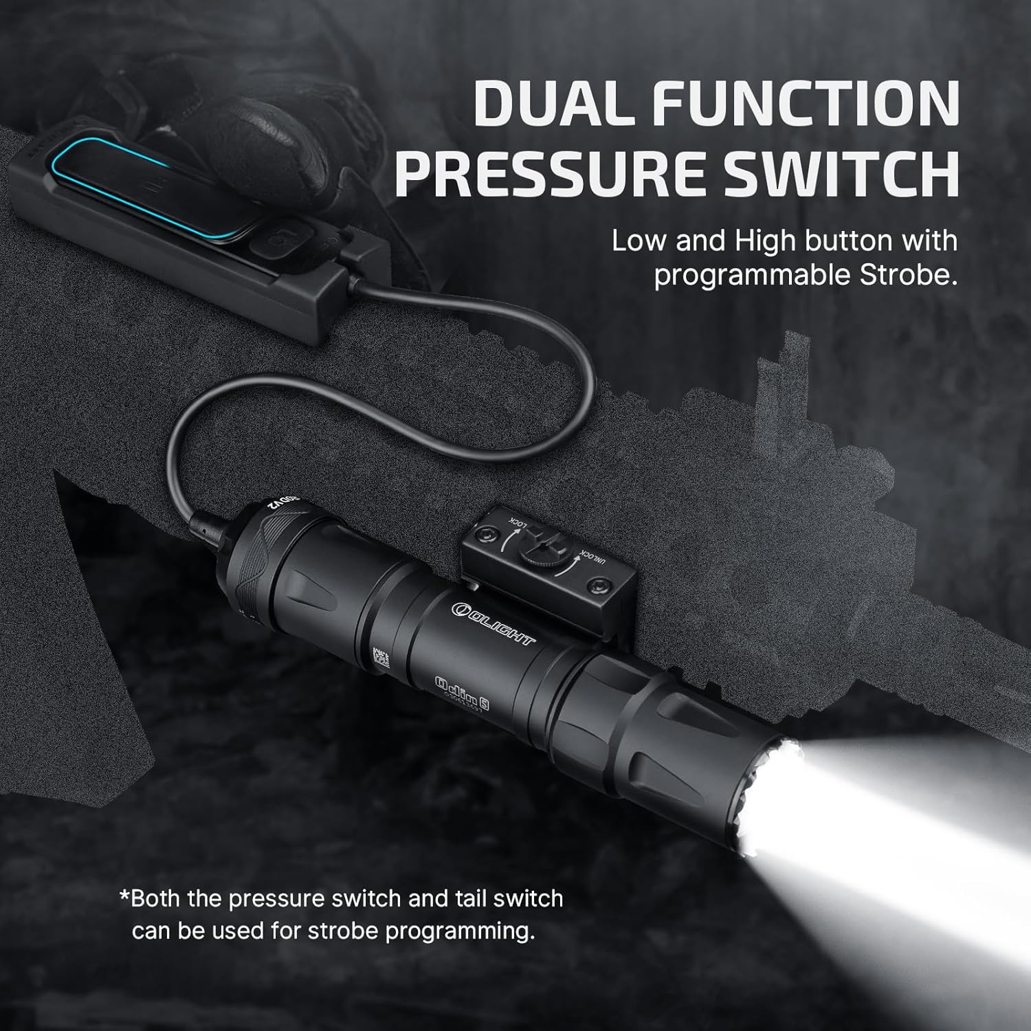 OLIGHT Odin S Dual Function Pressure Switch