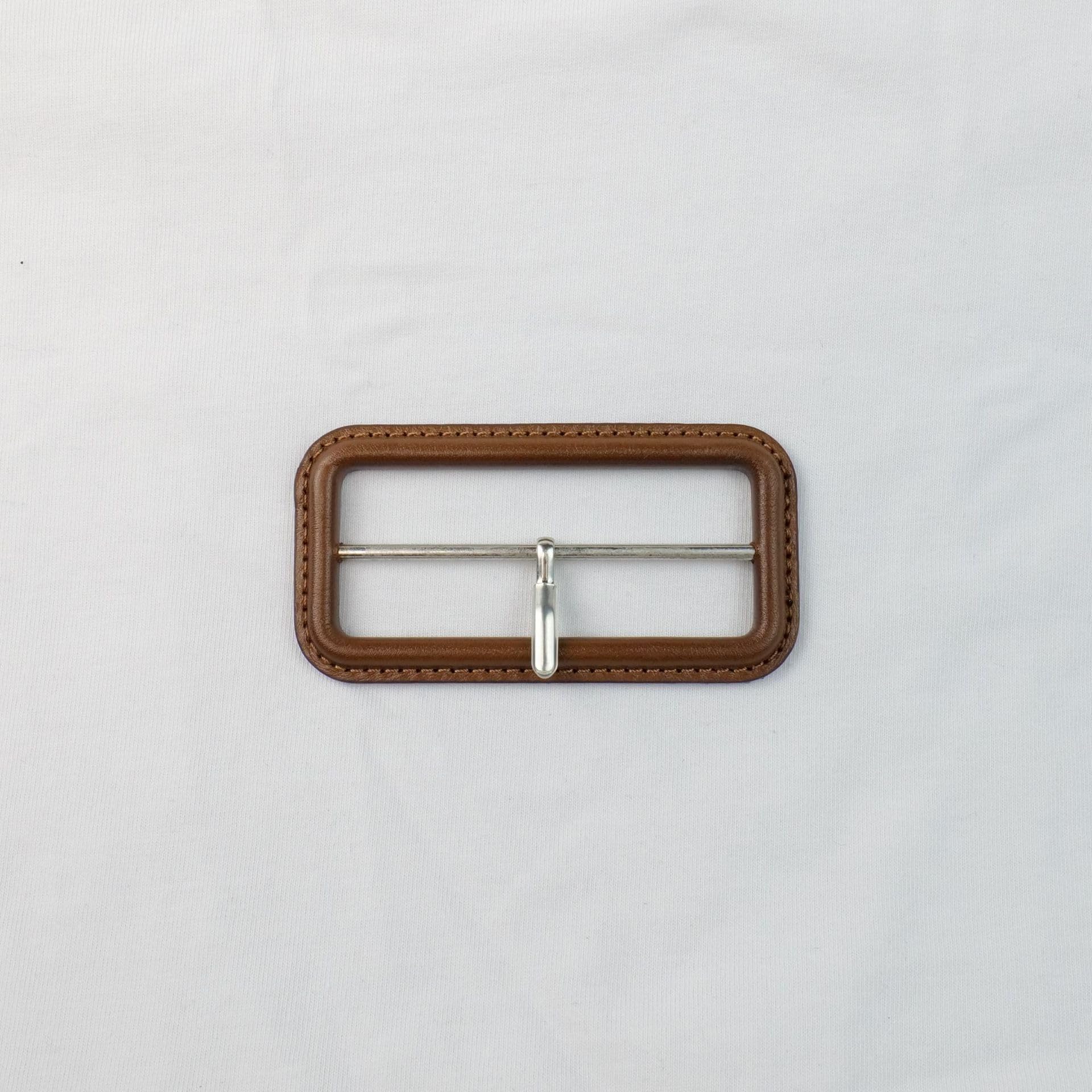 1–10 Stück 7 x 2,9 cm Karamellleder bezogene Schiebeschnallen, verstellbares Design, Ersatz für Heimwerker, Haustierhalsbänder, Rucksackzubehör