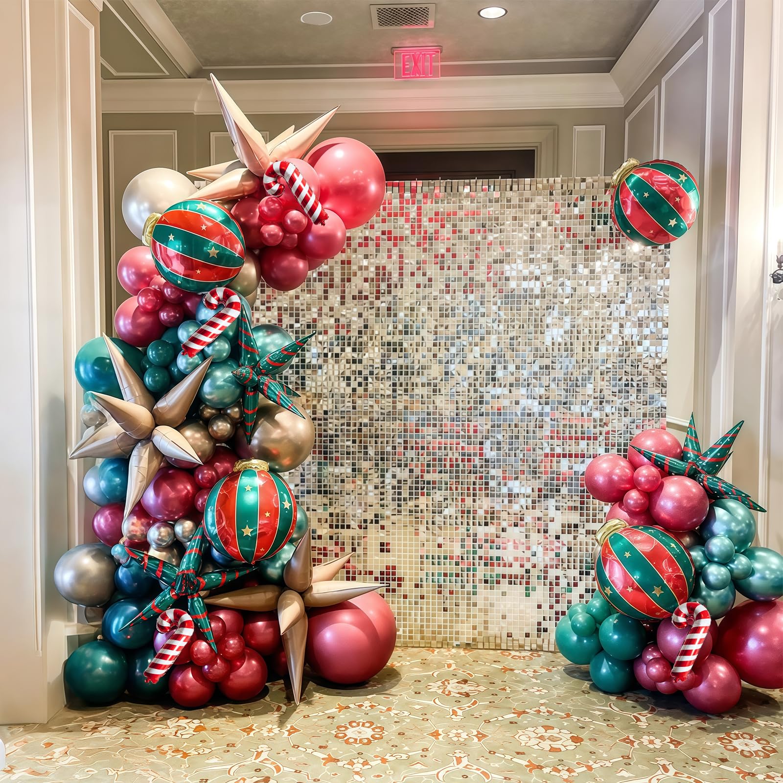 Nutcracker Christmas Balloon Arch Garland Kit - Image 4