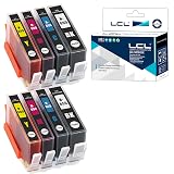 LCL Kompatybilny wkład atramentowy 655 655XL (2czarny 2cyjan 2magenta 2żółty) do HP Deskjet Ink Advantage 3525 4615 4625 5525 6520 6525