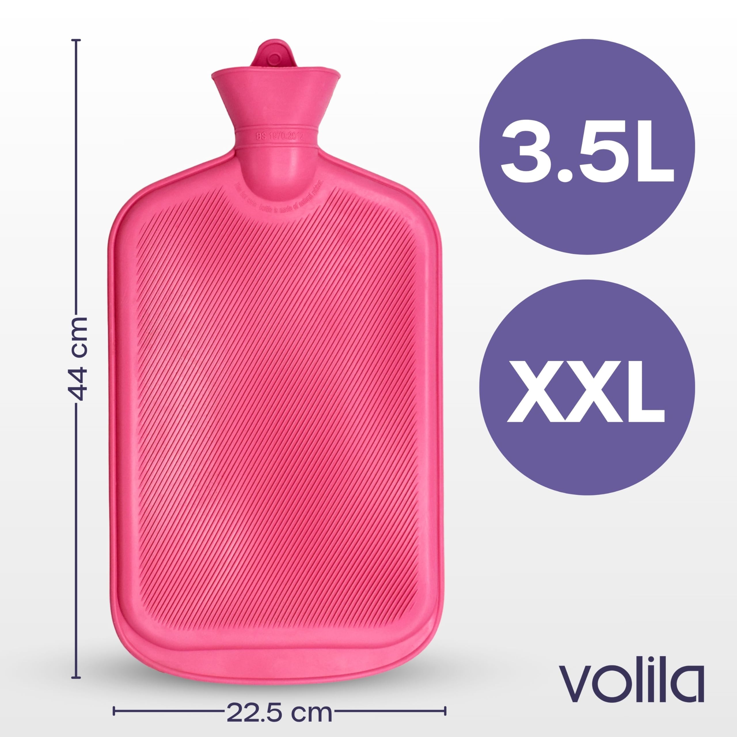 Hot Water Bottle (Pink - 3L)
