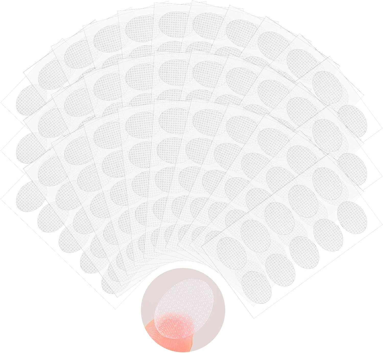 Invisible Ear Lobe Support for Earrings Earlobe Tapes and Stickers Earring Supporter for Heavy Earrings Support Patches Girls & Women (3 SHEET (30TABS))