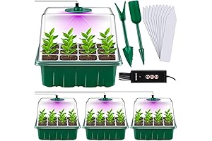 4-Pack Led Starter Kit for Seed Starting