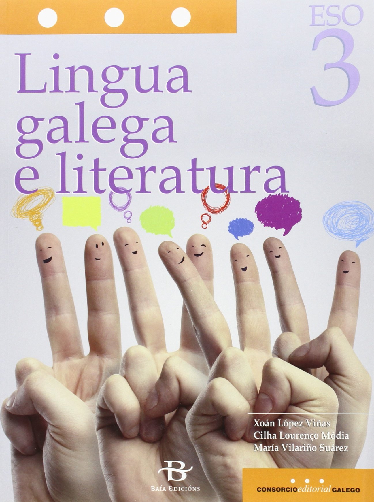 Lingua galega e literatura 3º ESO. LOMCE (Libro de texto)