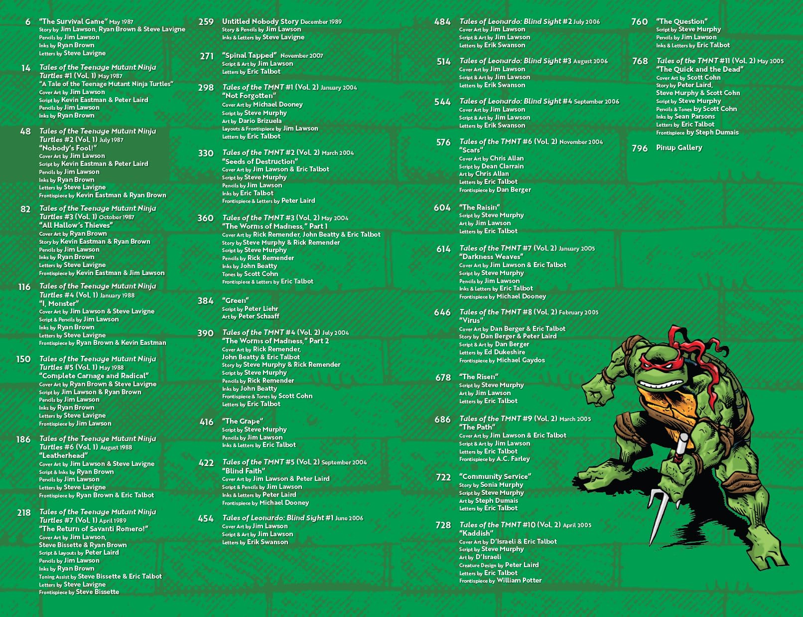 Tales of the Teenage Mutant Ninja Turtles: The Mirage Years Omnibus, Vol. 1
